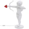 Image de SELETTI lampadaire CUPID LAMP Cupido (Blanc - Résine)
