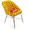 Image de SELETTI chaise rembourrée TOILETPAPER PADDED CHAIR (Shit - Tissu en polyester, Structure en bois, polyuréthane et métal)