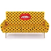 Image de SELETTI canapé 3 places TOILETPAPER ARMCHAIR (Shit - Tissu en polyester, Structure en bois, polyuréthane et métal)