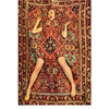 Image de SELETTI wears TOILETPAPER tapis RECTANGULAR RUG (Lady on carpet - Polyester et coton)