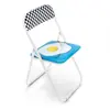 Image de SELETTI chaise pliable FOLDING CHAIR STUDIO JOB-BLOW NEW (Egg - Metal et PVC)
