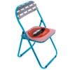 Image de SELETTI chaise pliable FOLDING CHAIR STUDIO JOB-BLOW NEW (Mouth - Metal et PVC)