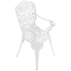 Image de SELETTI fauteuil INDUSTRY GARDEN (Blanc - Aluminium)