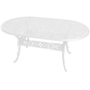 Image de SELETTI table ovale INDUSTRY GARDEN (Blanc - Aluminium)