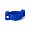 Image de SELETTI vase MAGNA GRAECIA CENTROTAVOLA (Bleu - Terre cuite)