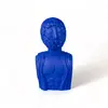 Image de SELETTI objet de décoration MAGNA GRAECIA MAN (Bleu - Terre cuite)