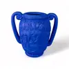 Image de SELETTI vase MAGNA GRAECIA ANFORA (Bleu - Terre cuite)