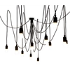 Image de SELETTI lampe à suspension MAMAN avec 14 LED (avec variateur avec ampoules satinées - Silicone, plastique et métal)