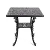 Image de SELETTI table carré INDUSTRY GARDEN (Noir - Aluminium)