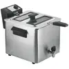 Image de Rgv Fry Type 8/n Unique 8 L 3000 W Friteuse Noir, Acier Inoxydable