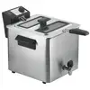 Image de Friteuse rgv fry type 8n 8 l simple acier inoxydable noir 3000 w