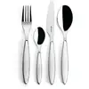 Image de Fratelli Guzzini 23000011 Services De Couverts 24 Pièce(s) Acier Inoxydable, Blanc