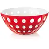 Image de Fratelli Guzzini Le Murrine 2,7 L Rond Acrylonitile Styrène (san) Rouge, Blanc 1 Pièce(s)