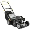 Image de Tondeuse À Gazon Thermique 123 Cm³ - Largeur Coupe 46 Cm - Jusqu'à 2900 Tr Par Minutes - Indicateur Bac Plein - Noire