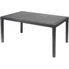 Image de Table De Jardin Modèle Prince - 150 X 90 X 72 Cm. - Anthracite