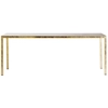 Image de OPINION CIATTI table ILTAVOLO 190 cm (Feuille d'or - Métal)