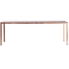 Image de OPINION CIATTI table ILTAVOLO 220 cm (Feuille de cuivre - Métal)