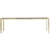 Image de OPINION CIATTI table ILTAVOLO 260 cm (Feuille d'or - Métal)