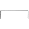 Image de OPINION CIATTI table ILTAVOLO 260 cm (Feuille d'argent - Métal)