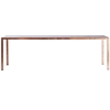 Image de OPINION CIATTI table ILTAVOLO 260 cm (Feuille de cuivre - Métal)