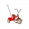Image de Tricycle rouge avec canne et benne.