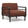 Image de NARDI fauteuil pour l'extérieur MAXIMO (Terre / Cannelle - Fibre de verre régénérée, polypropylène et tissu Sunbrella hydrofuge)