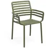 Image de NARDI set de 2 fauteuils pour extérieur DOGA ARMCHAIR (Agave - Polypropylène PRV)
