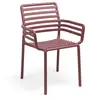 Image de NARDI set de 2 fauteuils pour extérieur DOGA ARMCHAIR (Marsala - Polypropylène PRV)