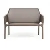 Image de NARDI banc pour extérieur NET BENCH (Gris tourterelle - Polypropylène PRV)