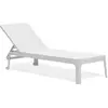 Image de NARDI set de 2 bains de soleil PLANO (Blanc / Blanc - Fibre de verre polypropyl / tissu synthque)
