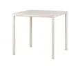 Image de NARDI table carré pour extérieur PIAVE 80 cm (Corde - Plateau stratifi Pieds en aluminium peint)