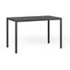 Image de NARDI table rectangulaire pour extérieur PIAVE 120x70 cm (Anthracite - Plateau stratifi Pieds en aluminium peint)