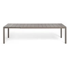Image de NARDI table pour extérieur RIO 210 EXTENSIBLE GARDEN COLLECTION (Gris tourterelle - Plateau en DurelTOP / Pieds en aluminium verni)