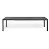 Image de NARDI table pour extérieur RIO ALU 210 EXTENSIBLE GARDEN COLLECTION (Anthracite - Aluminium verni)
