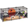 Image de Ferplast MULTIPLA HAMSTER LARGE Cage pour hamsters et souris modulable. Accessoires inclus. MULTIPLA HAMSTER LARGE - 107.5 x 37.5