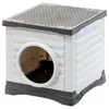 Image de Niche - ferplast - petvilla 50 - 38,5 x 43 x 38,5 cm - blanc gris FER1713126371353