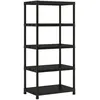 Image de Étagère de rangement XL KETER Plus X/5 - Noir - 90 x 60 x 187 cm - 80 kg / tablette