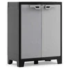 Image de Armoire Basse - Titan - 44 X 80 X 100 Cm - Gris