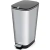 Image de KIS Chic Poubelle à pédale- 42.5L - Aspect Inox