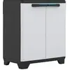 Image de Armoire De Rangement Keter Linear Portes Scellées Et Cadenas