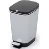 Image de Poubelles pédale 15 L argent CURVER