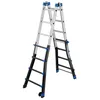 Image de Echelle pliable multifonction télescopique 4x4 échelons 41m/5m Hailo ProfiLine