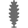 Image de ROTALIANA lampadaire EDEN F2 (Gris fumé - Tissu insonorisant et acier peint anthracite)