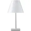 Image de ROTALIANA lampe de table DINA T1 (Diffuseur blanc, base blanche - Polycarbonate et aluminium)