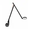 Image de ROTALIANA lampe murale applique STRING W2 (Noir mat, cordon orange, dim to warm - Aluminium)