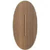Image de ROTALIANA lampe murale applique TOTEM & TABÙ W1 BOIS 2700K (Noyer foncé - Bois, aluminium moulé sous pression)