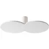Image de ROTALIANA lampe murale applique ou lampe au plafond plafonnier COLLIDE H1 (blanc, 2700K - Aluminium)