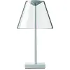 Image de ROTALIANA lampe de table DINA+ (Base blanche - Polycarbonate et aluminium)