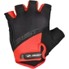 Image de Gants vélo court Gist D-Grip Gel noir/rouge- S