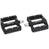 Image de Pédales plates VTT/BMX Switch Jump résine noir 9/16''